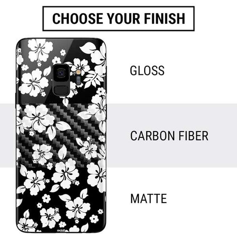 Black and White Galaxy S9 Skin